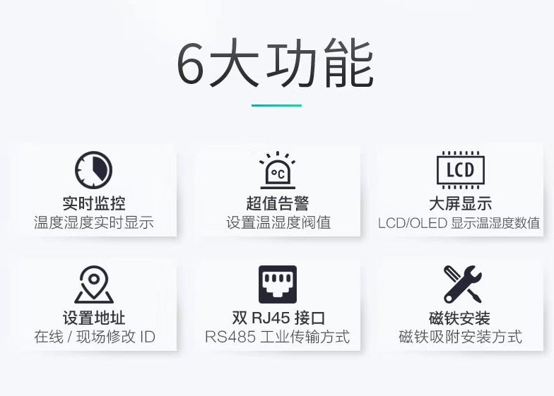 磁吸式溫濕度傳感器，機(jī)房溫濕度傳感器