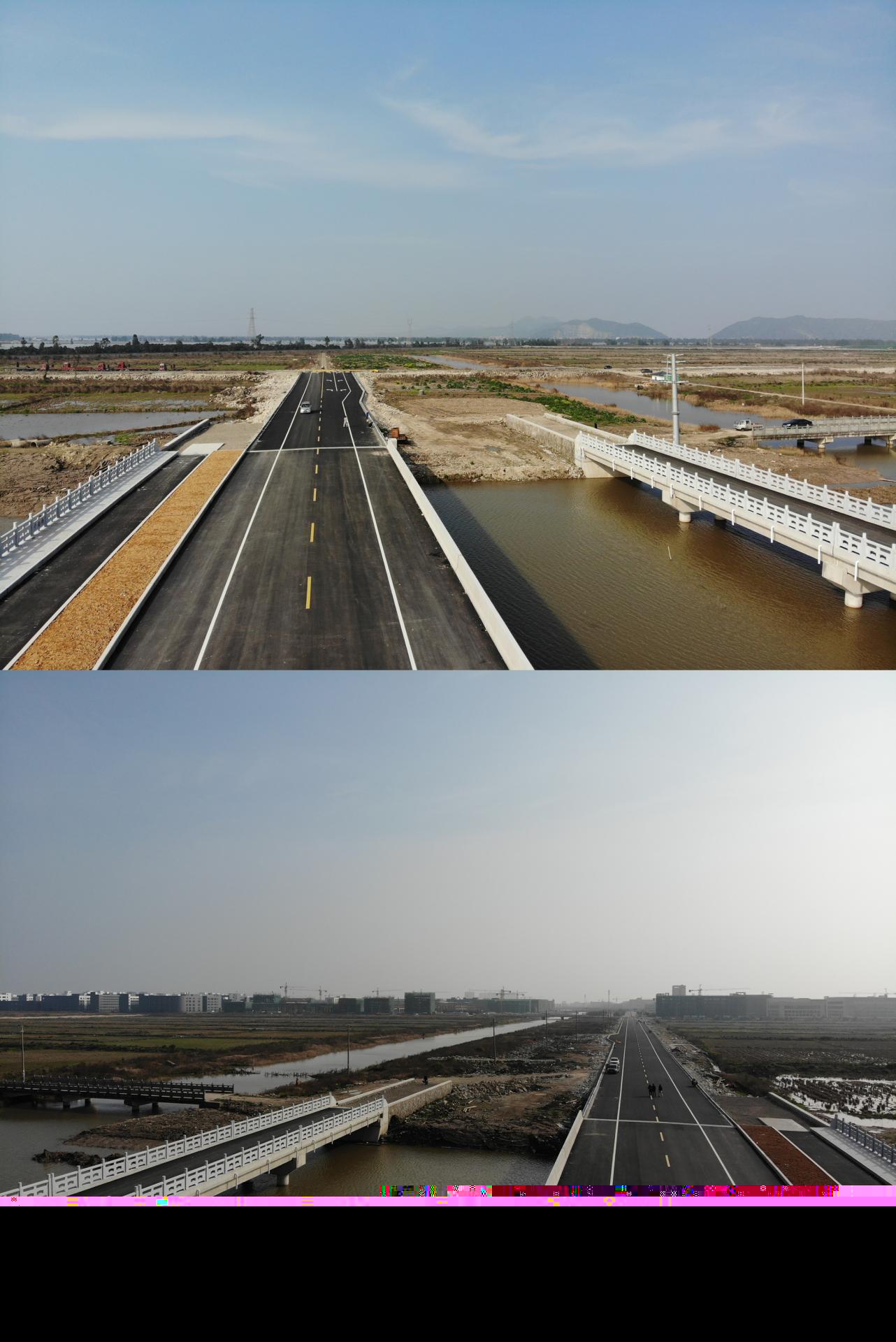 溫嶺市東部新區千禧路北延市政道路及兩側綠化工程-道路、排水及標志標線工程